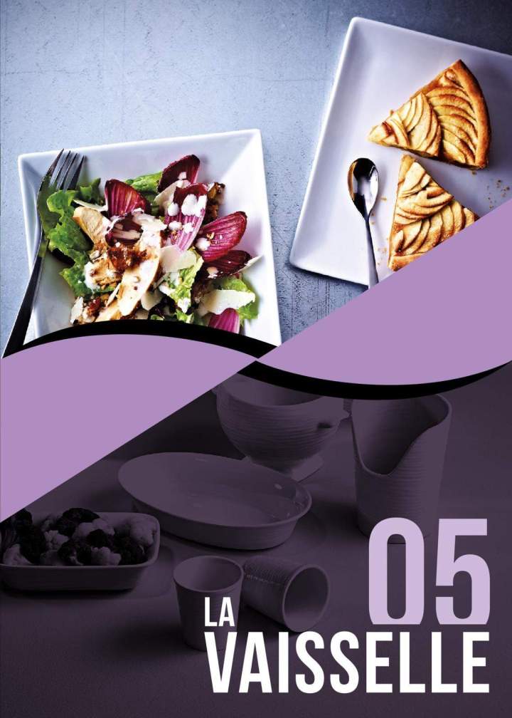 Vaisselle professionnelle pour restaurant à Nancy