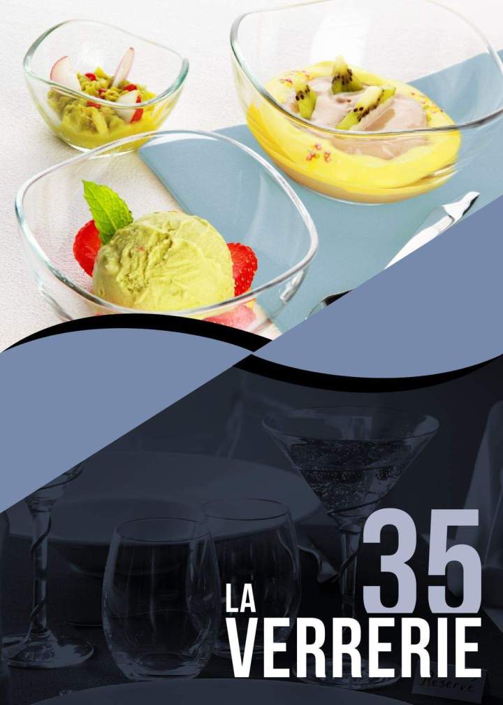 Verrerie professionnelle pour bar et restaurant à Nancy