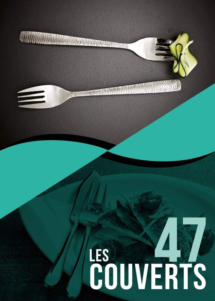 Couverts professionnels en inox Nancy